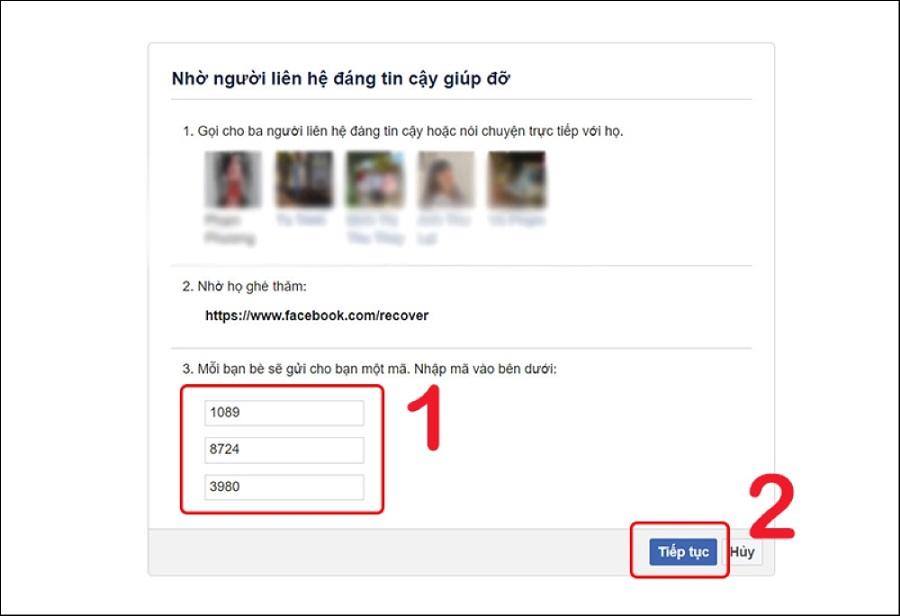 nick Facebook bị hack